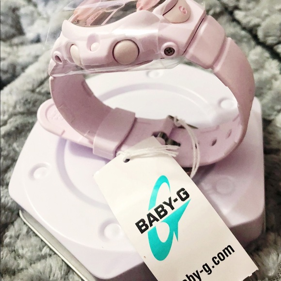 G-SHOCK:NWT, ORIGINAL BOX & MANUEL,BABY-G-PINK/PINK FACE, DIGITAL WOMEN’S WATCH. - Picture 5 of 10
